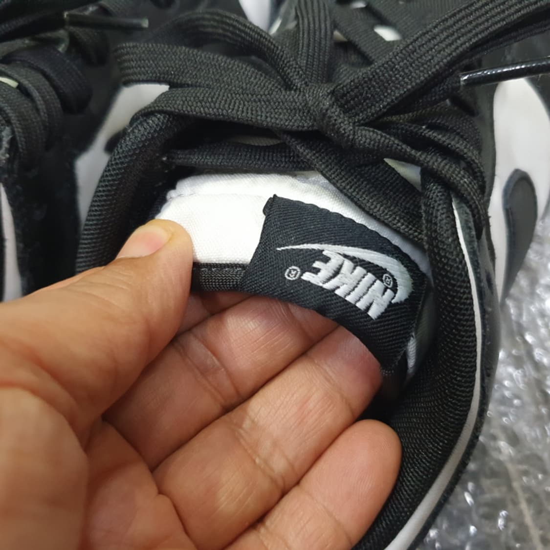 나이키 dd1391-100 덩크 로우 레트로 화이트/블랙(265) 상품이미지5