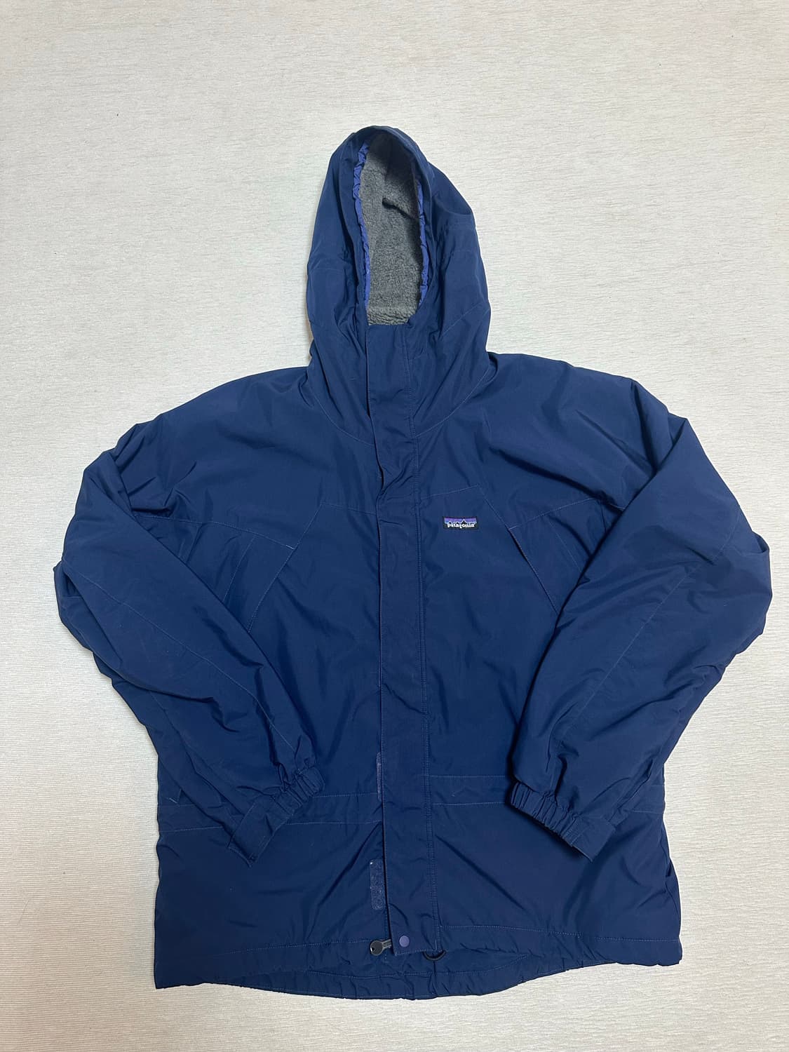 (M)빈티지 파타고니아 인퍼노 스노우파카 네이비 딥파일 라이닝 상품이미지3