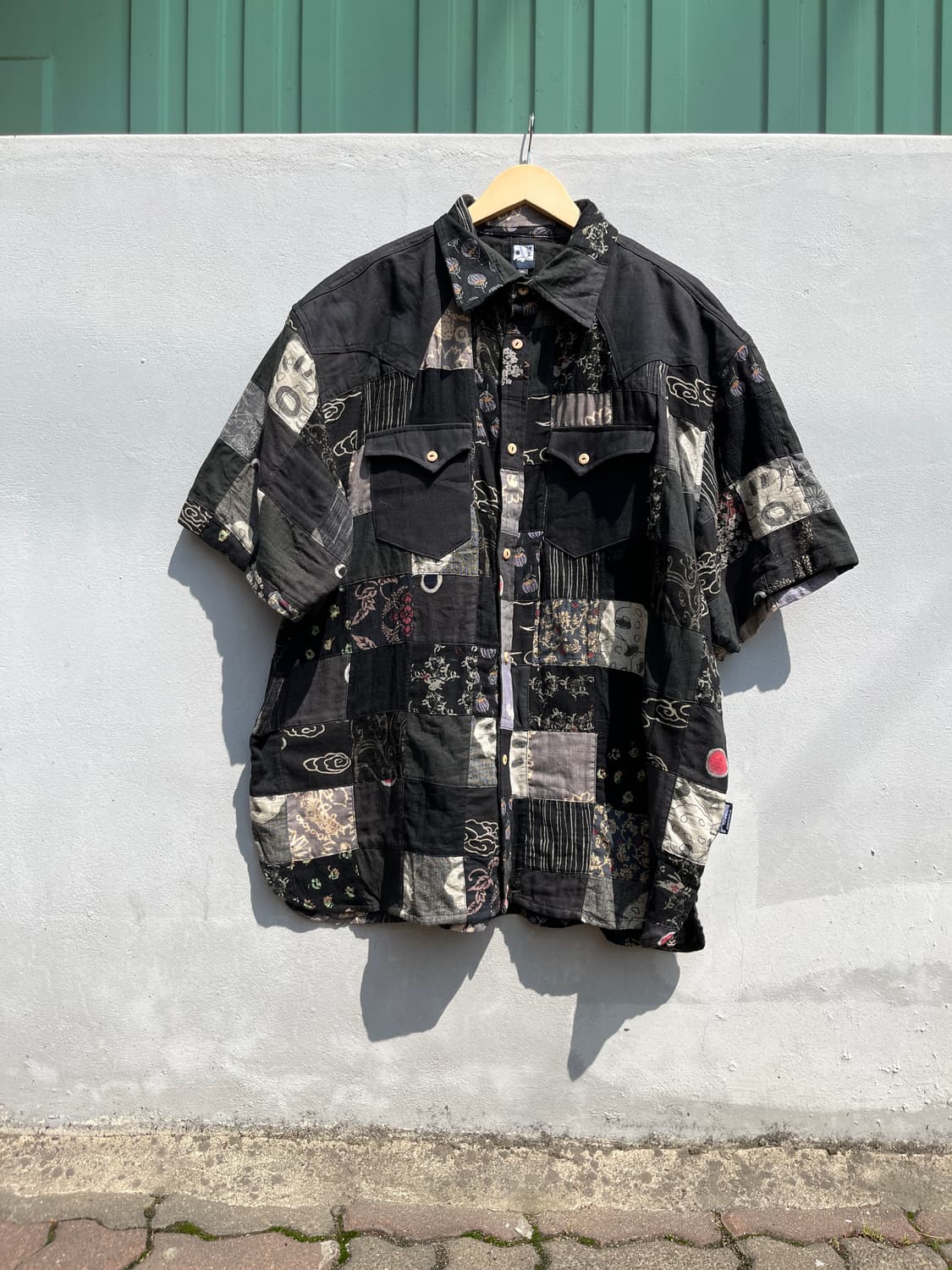 japanese patch work shirts 후루츠패밀리