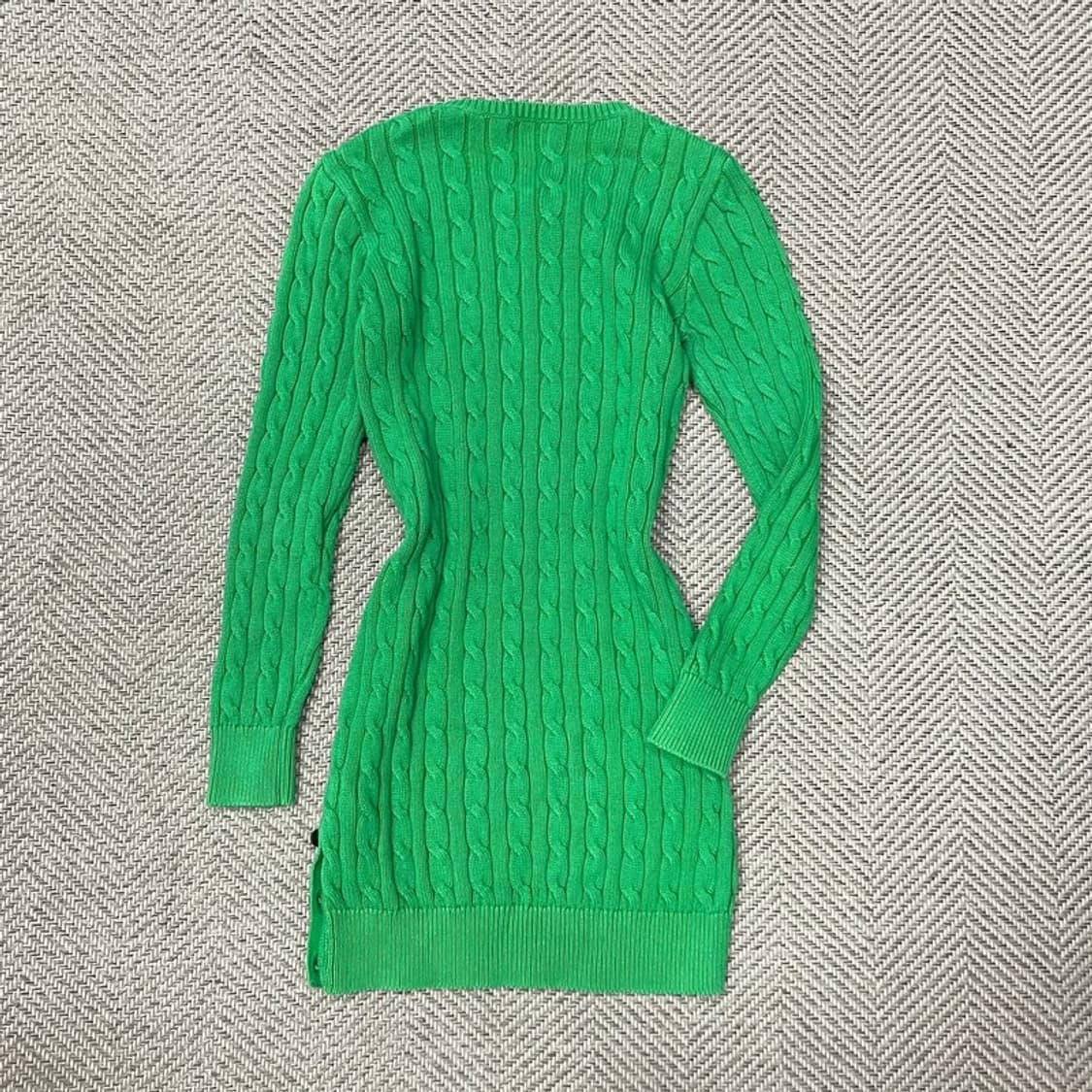 랄프로렌 꽈배기 니트 원피스 v0048 상품이미지2