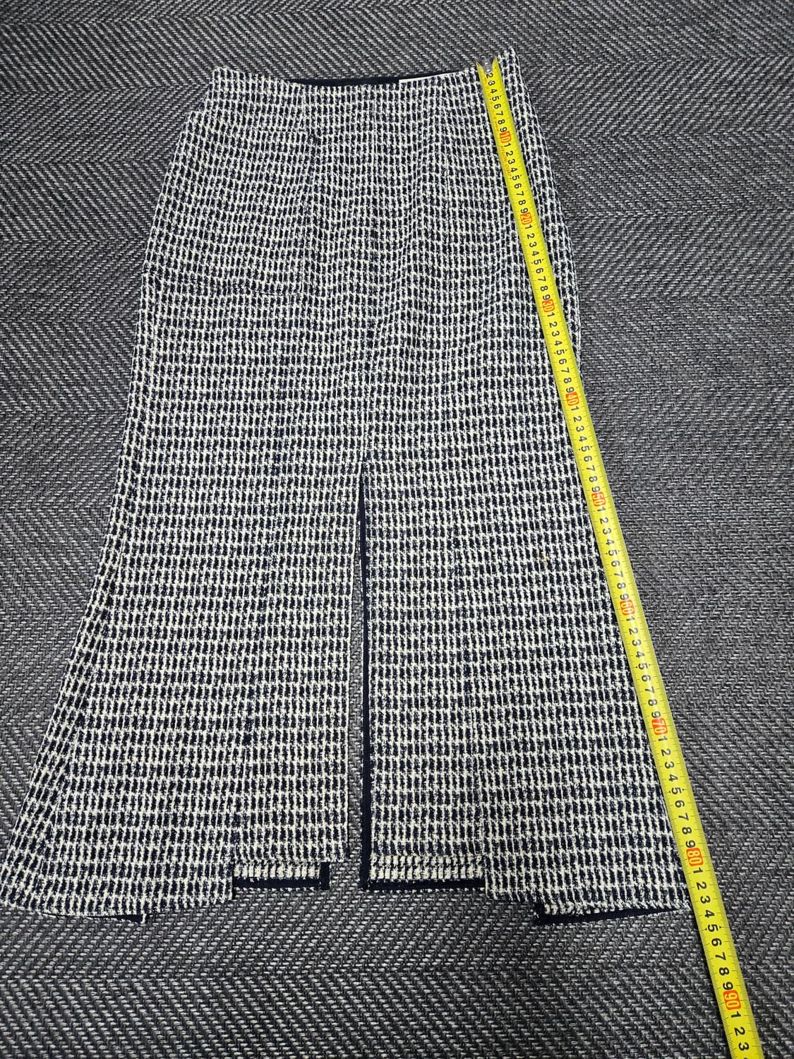 한섬 타임 TIME 트위드 스커트 트임 치마 상품이미지7