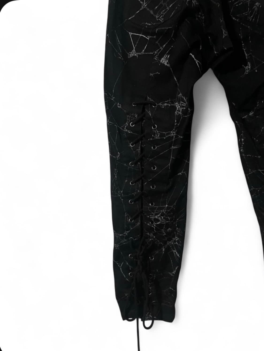 LIMI feu Spider Drill Back Lace Up Pants 상품이미지4