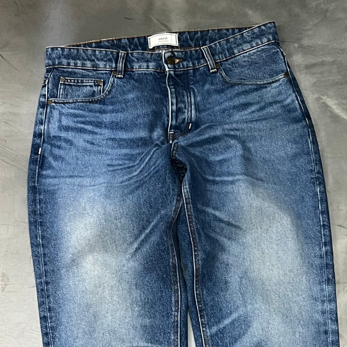  아미 워싱 데님 팬츠 y14424 상품이미지3