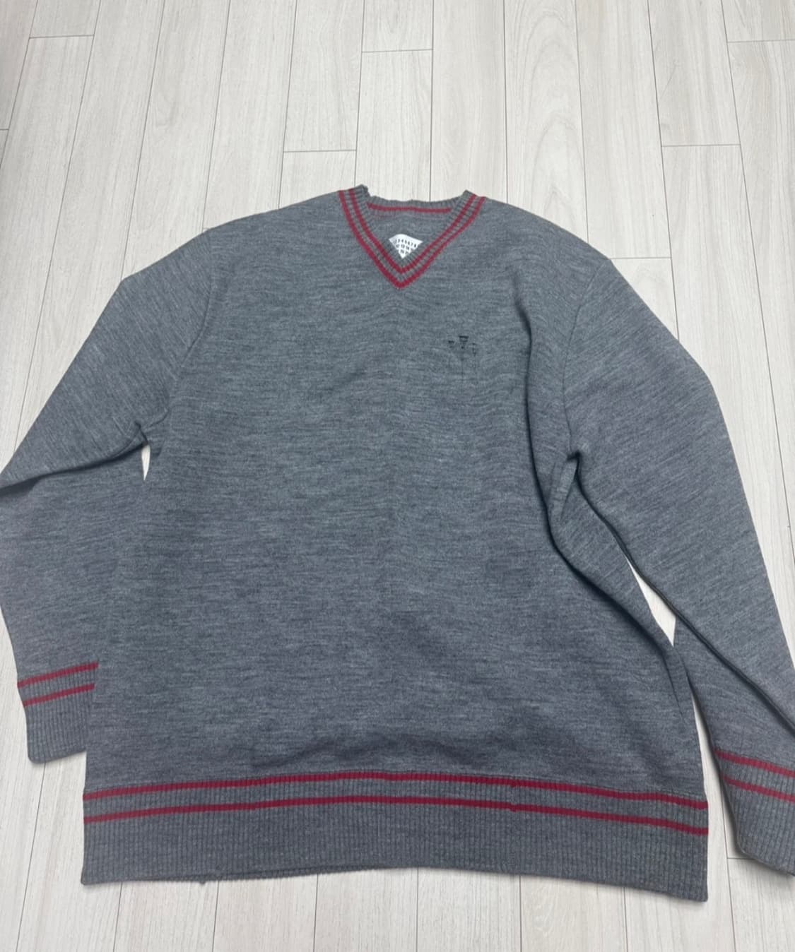 마르지엘라 브이넥 디스트로이드 니트 M 상품이미지1