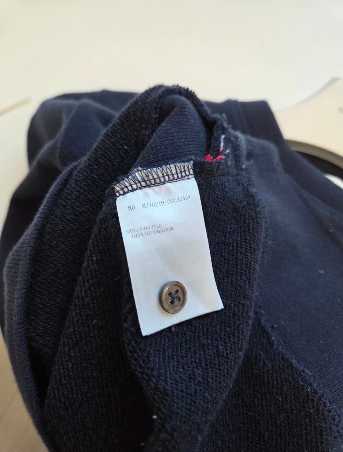 톰브라운 네이비 4선 맨투맨 1사이즈 상품이미지7