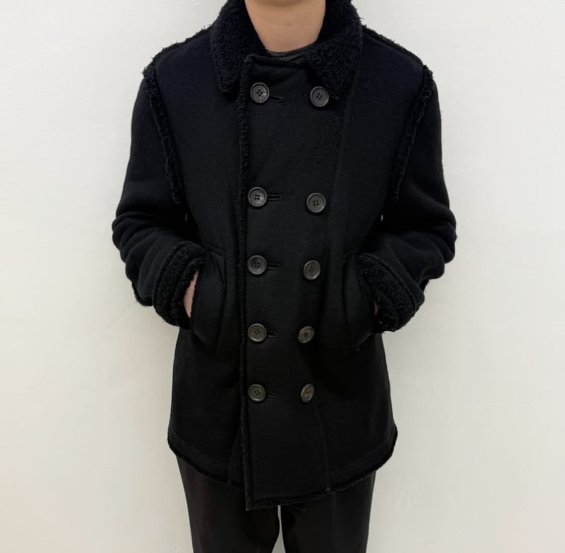 준야와타나베 보아 피코트 상품이미지3