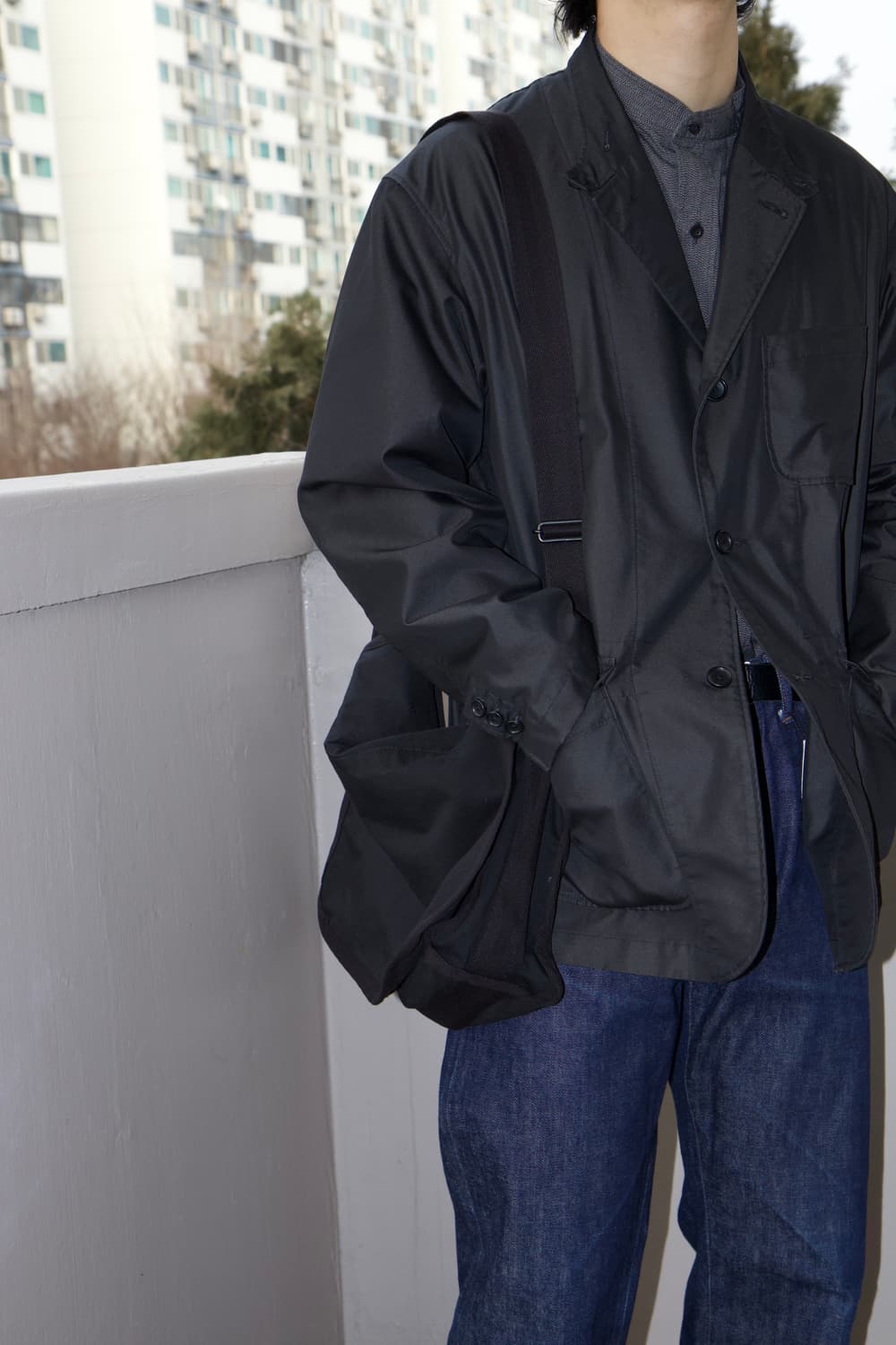 ENGINEERED GARMETS 로이터 자켓 블랙 상품이미지9