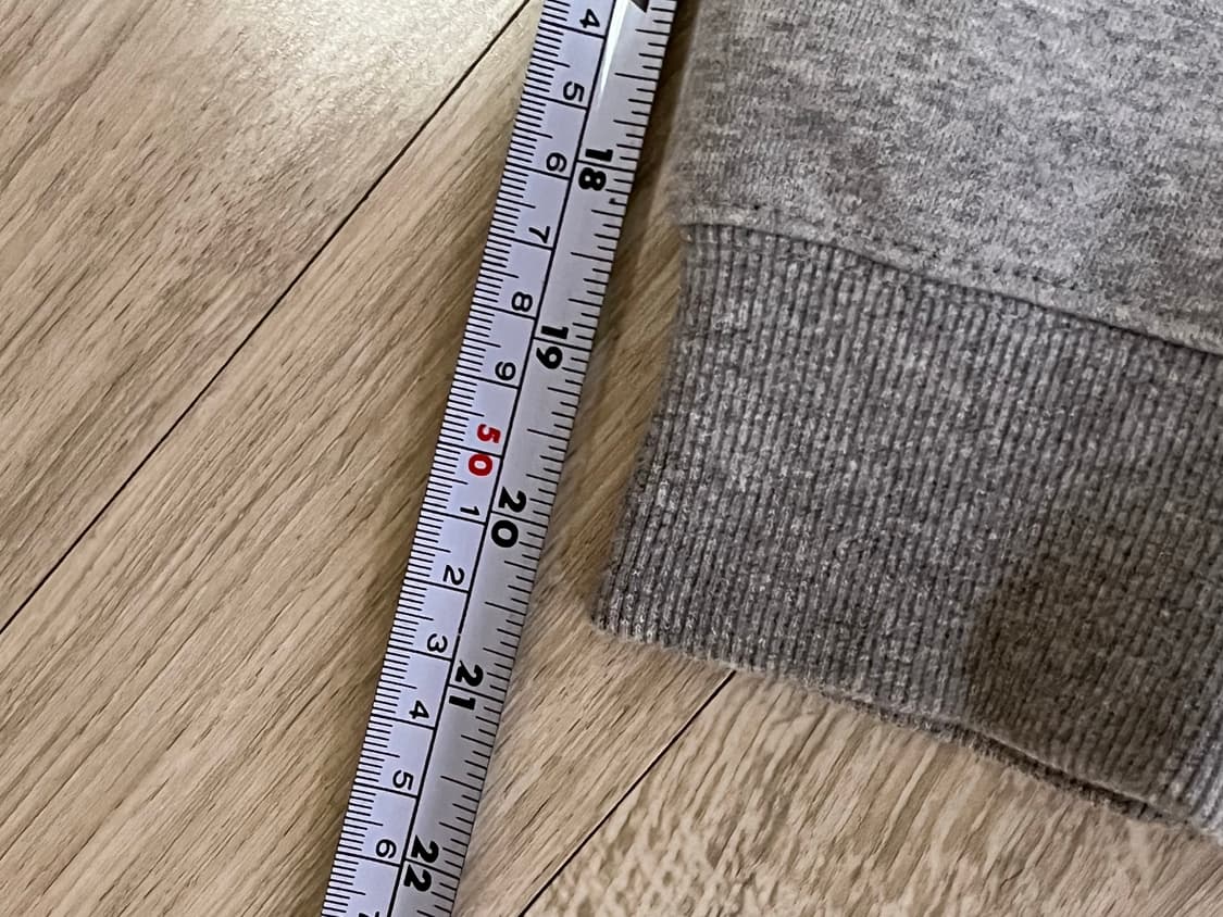 와릿이즌 그레이 후드집업 상품이미지5