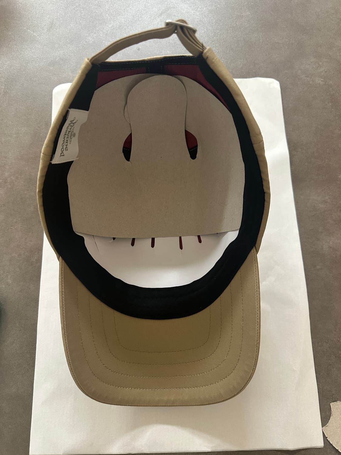 비비안웨스트우드 볼캡 베이지 (정품) 상품이미지8