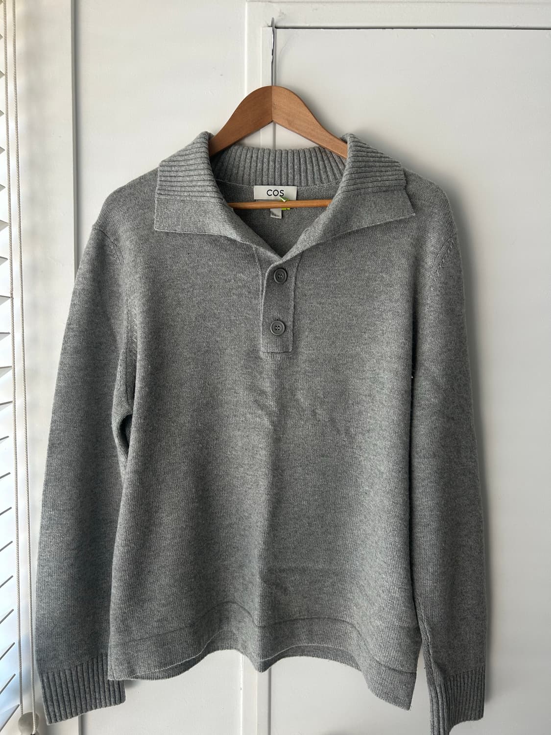 cos 코스 캐시미어 폴로 니트 셔츠 상품이미지1