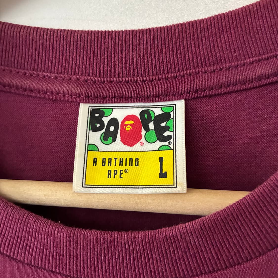 베이프 컬리지 반팔 티 상품이미지4