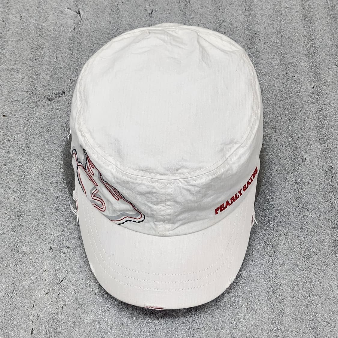 파리게이츠 정품 골프 모자 빈티지 화이트 상품이미지1