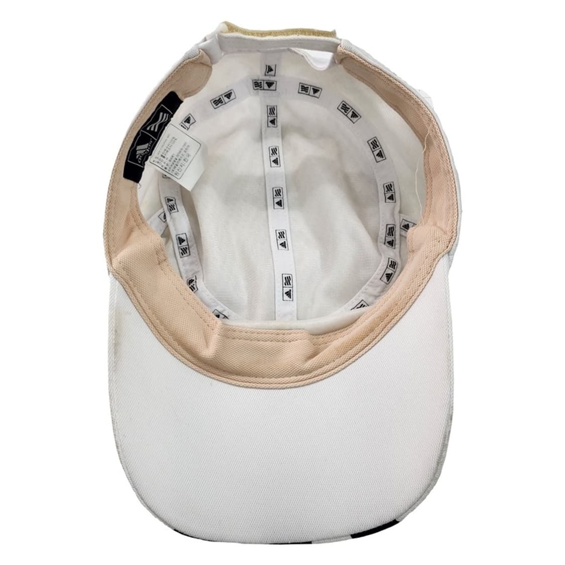 ADIDAS 3 스트라이프 화이트 캡 M 상품이미지8