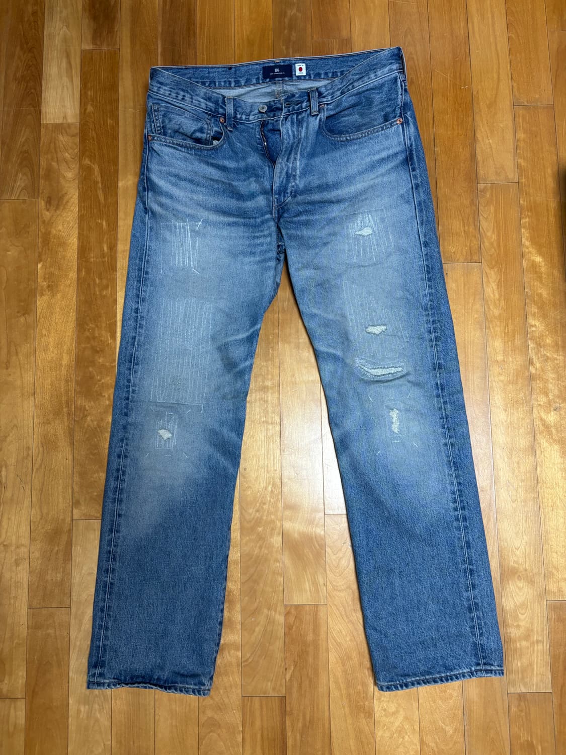 리바이스 블루탭 앵커 릴렉스드 진- 주우재 착용 상품이미지1