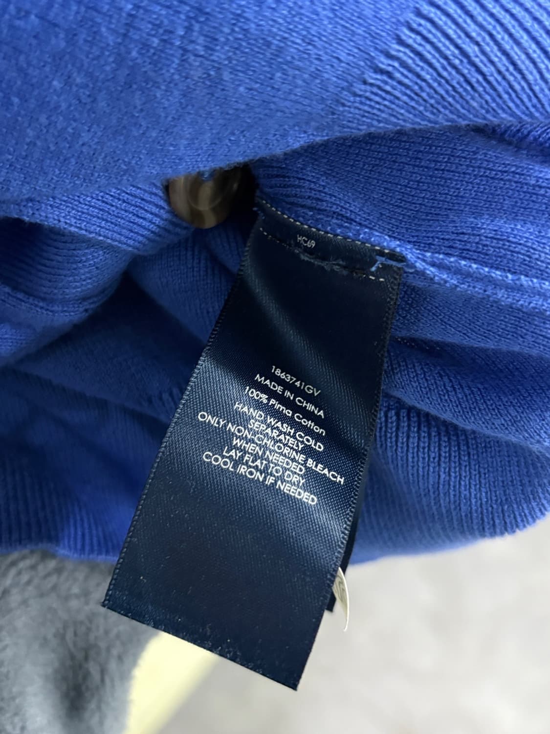 폴로 랄프로렌 블루 가디건 상품이미지8