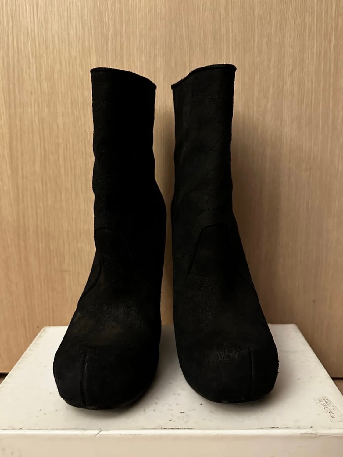 릭오왠스 스왜이드 왜지힐 부츠 2014FW 상품이미지3