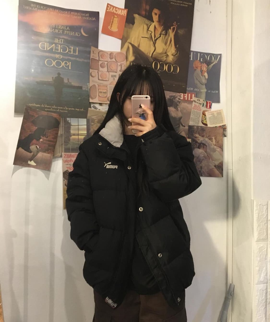 퓨마 Athletic 라인 덕다운 패딩(남여공용) 상품이미지1