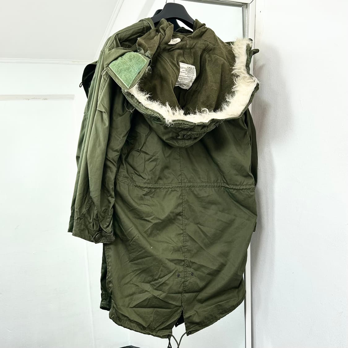 미군 오리지널 M-65 피쉬테일 개파카 야상 상품이미지6