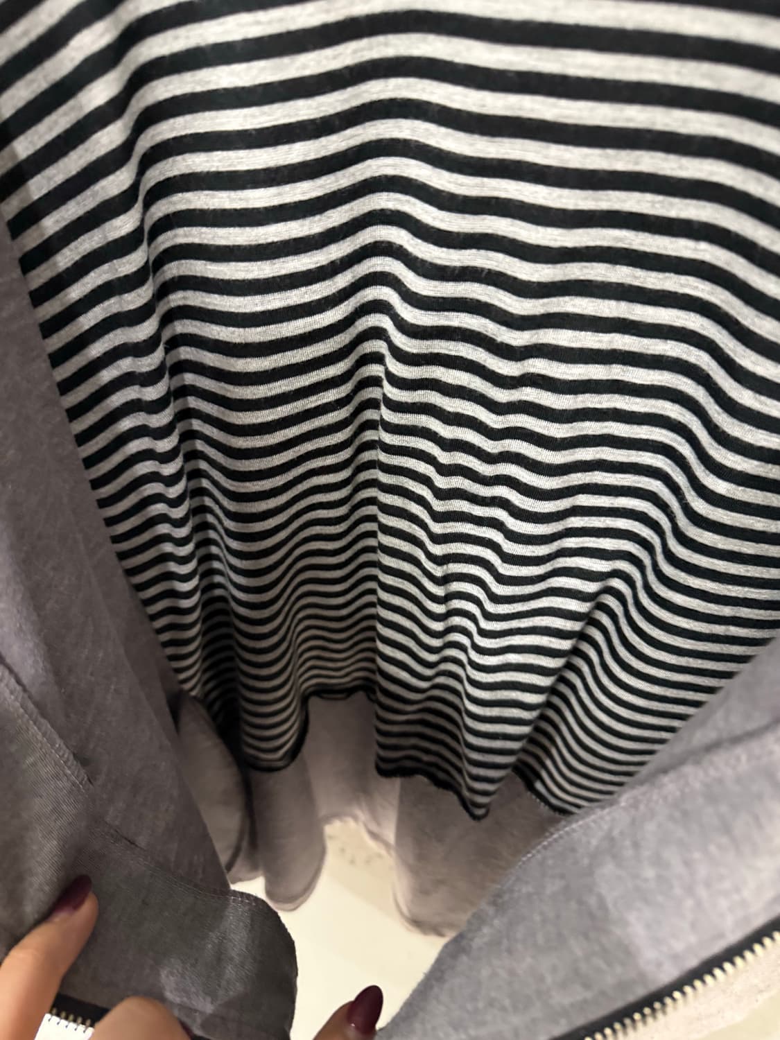 stripe layered printing long sleeve 상품이미지7