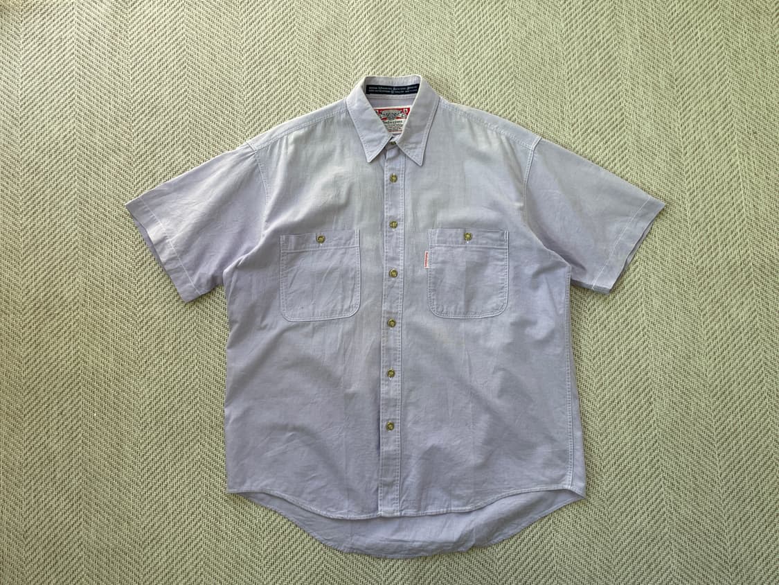 버드와이저 서프 그래픽 패치워크 반팔 셔츠 상품이미지5