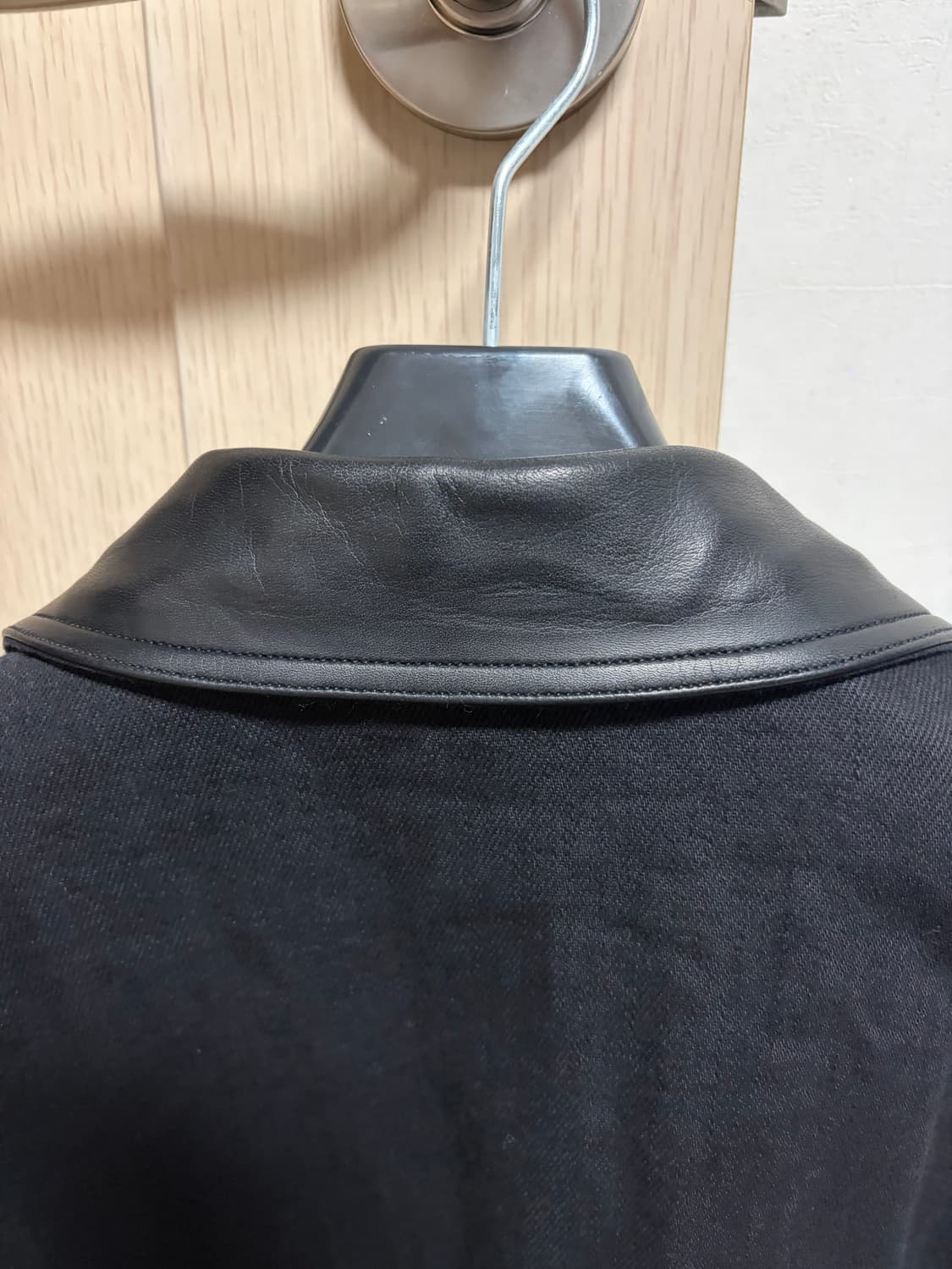 코모리 데님 레더 워크 자켓 판매합니다(2size) 상품이미지3