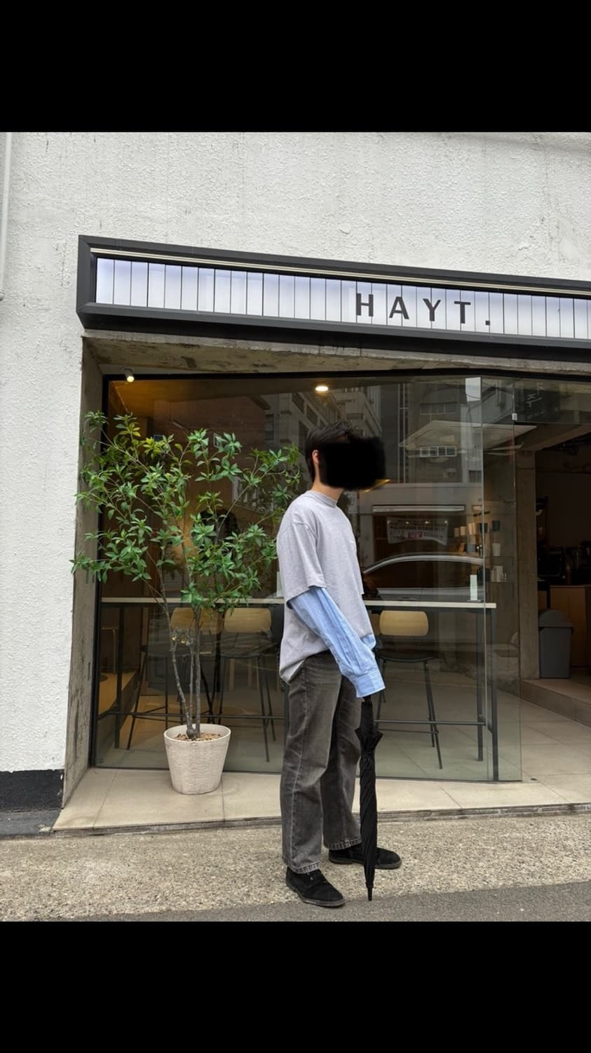 발렌시아가 폴리티컬 켐페인 레이어드 티셔츠 그레이 상품이미지7