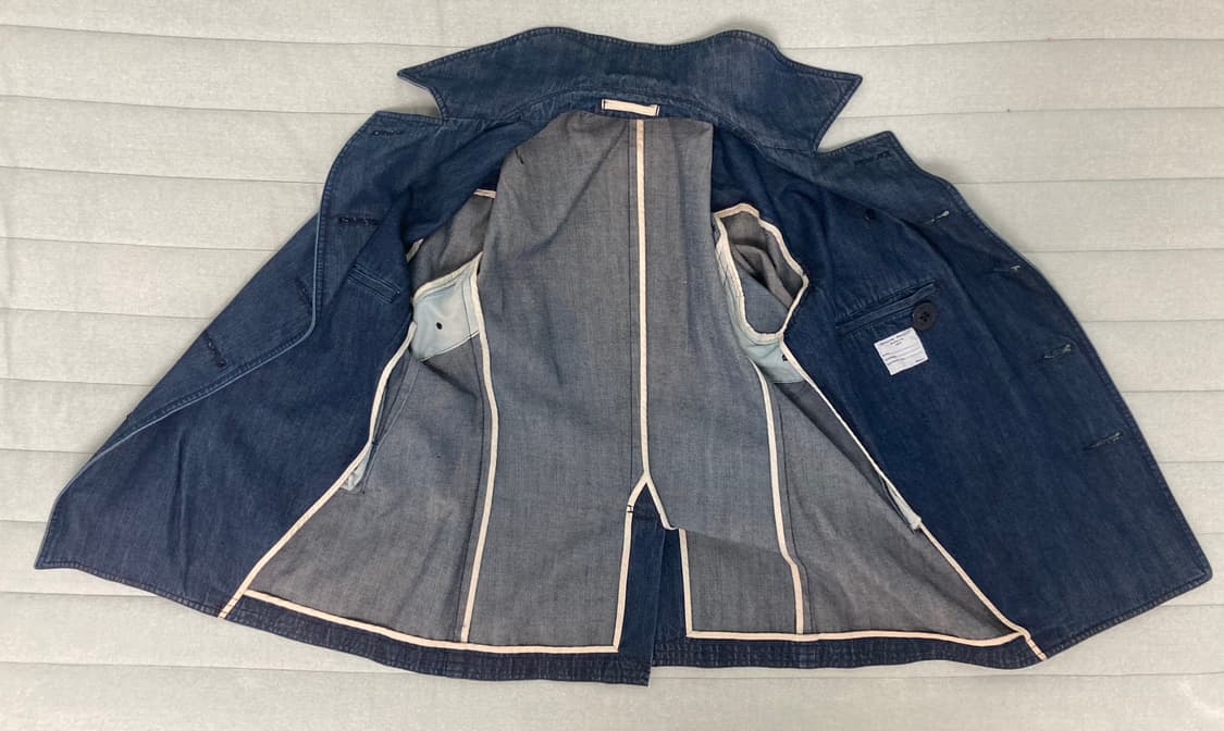 SHIPS 쉽스 데님 피코트 자켓 상품이미지4