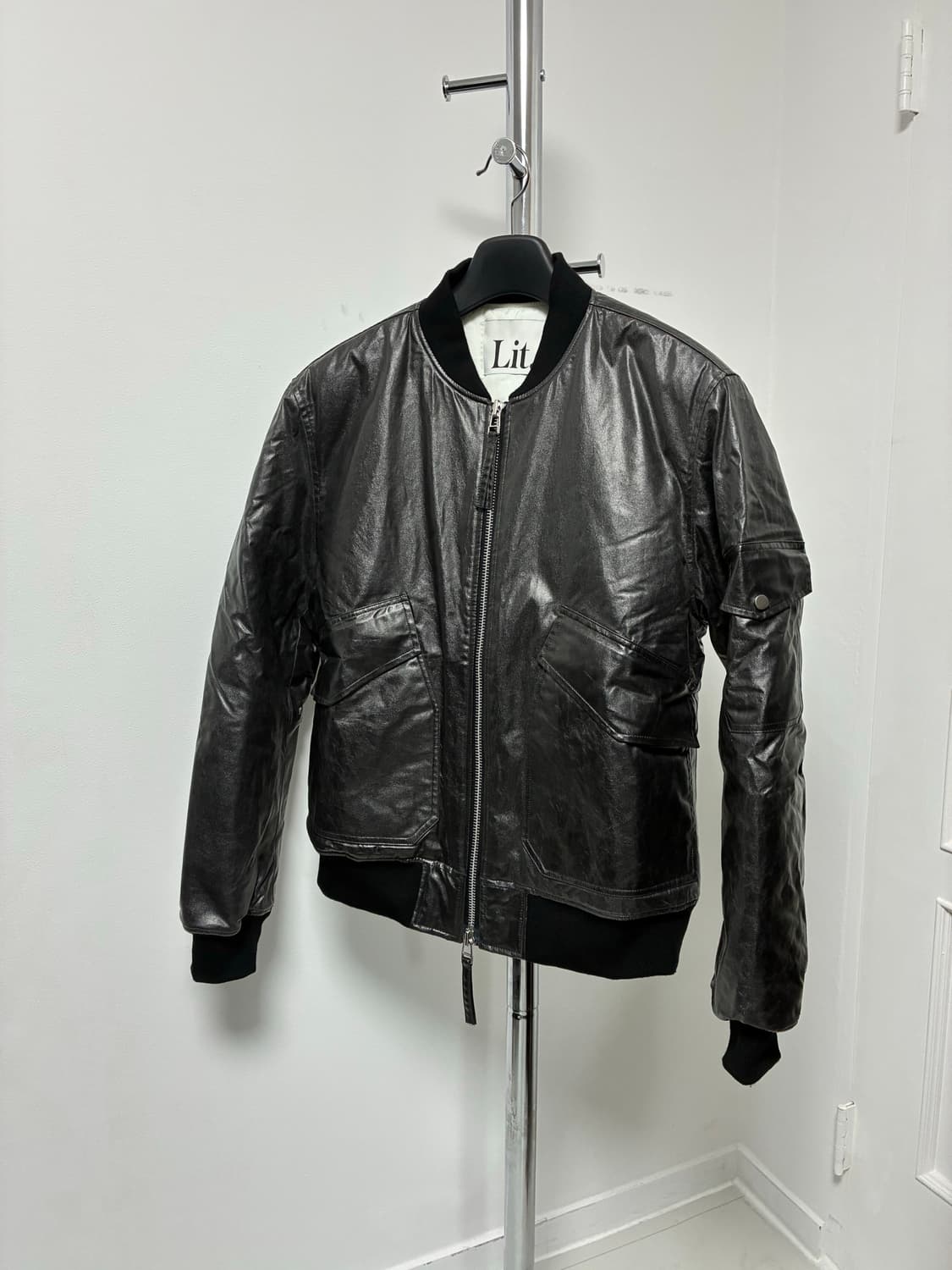 LIT / COATED FLIGHT BOMBER JACKET 상품이미지2