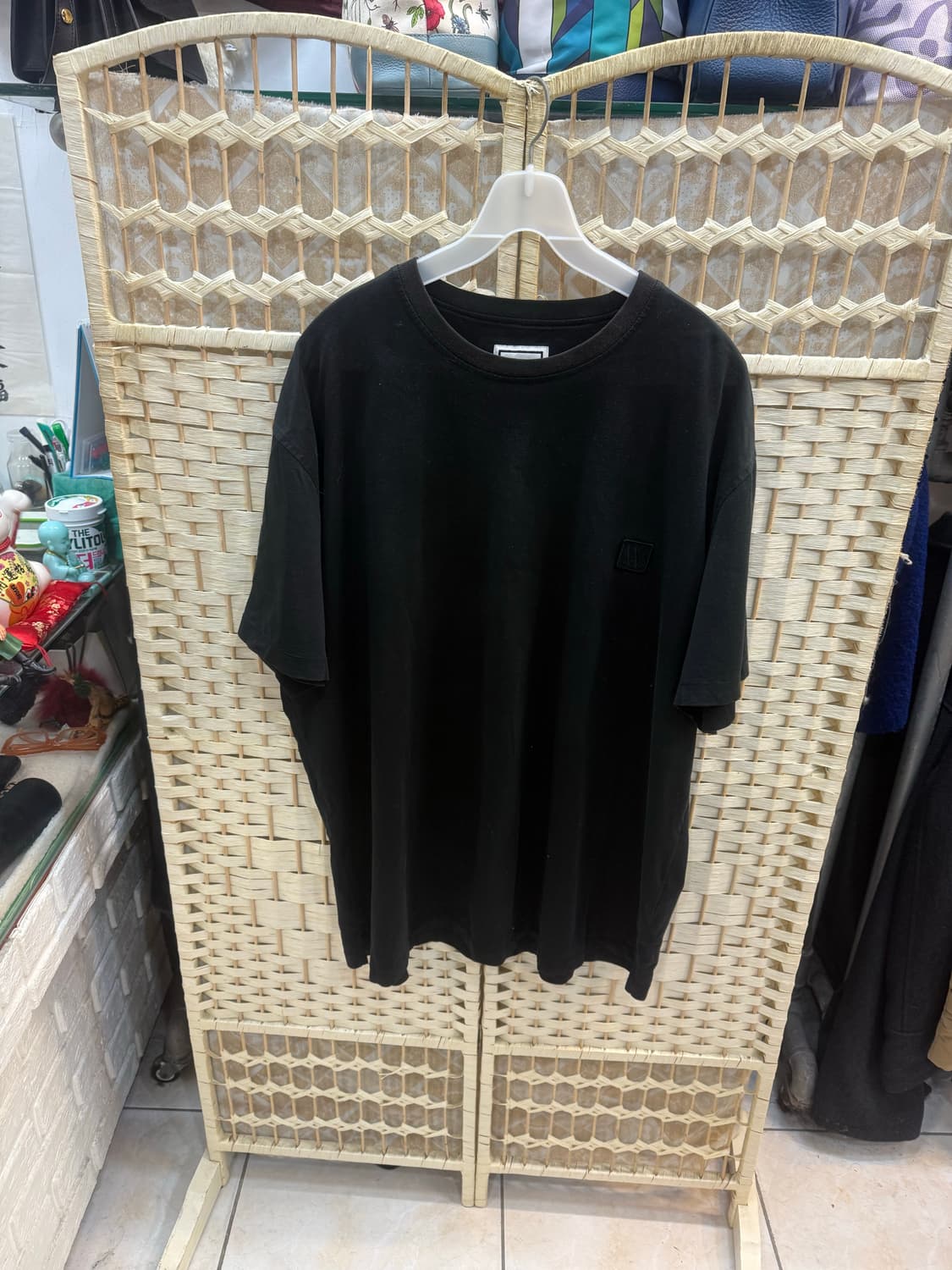 52/105 정품 우영미 프레임 백로고 반팔 팝니다 상품이미지1