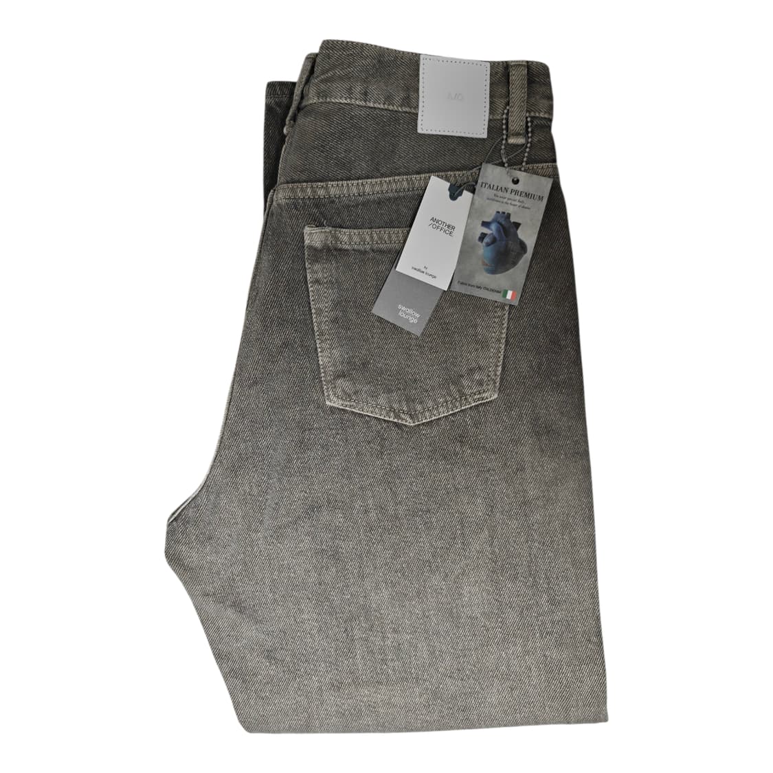 어나더오피스 스터디 가먼트 데님 가먼트 그레이 색상 (2사이즈) 상품이미지9
