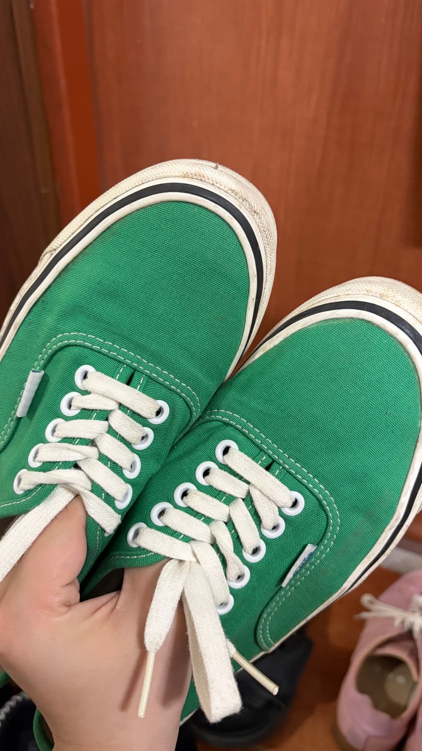 반스 어센틱 44dx 에메랄드 그린 상품이미지1