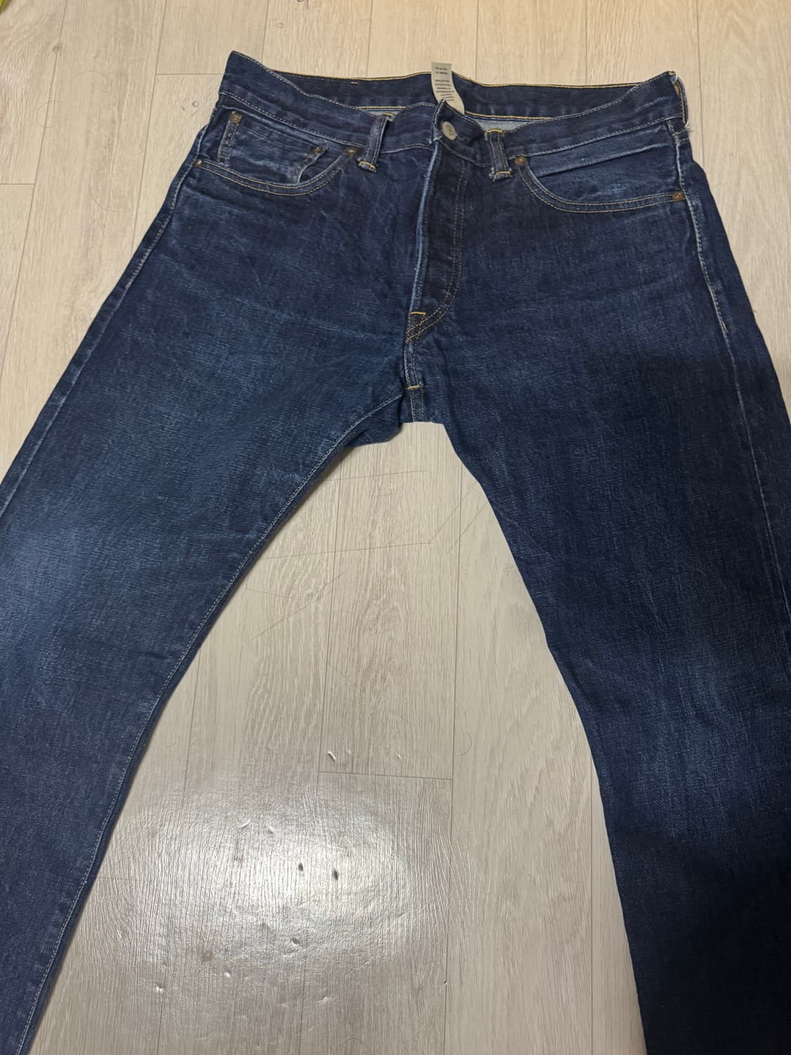 RRL 더블알엘 로우 스트레이트 셀비지 데님 31x32(실측) 상품이미지2