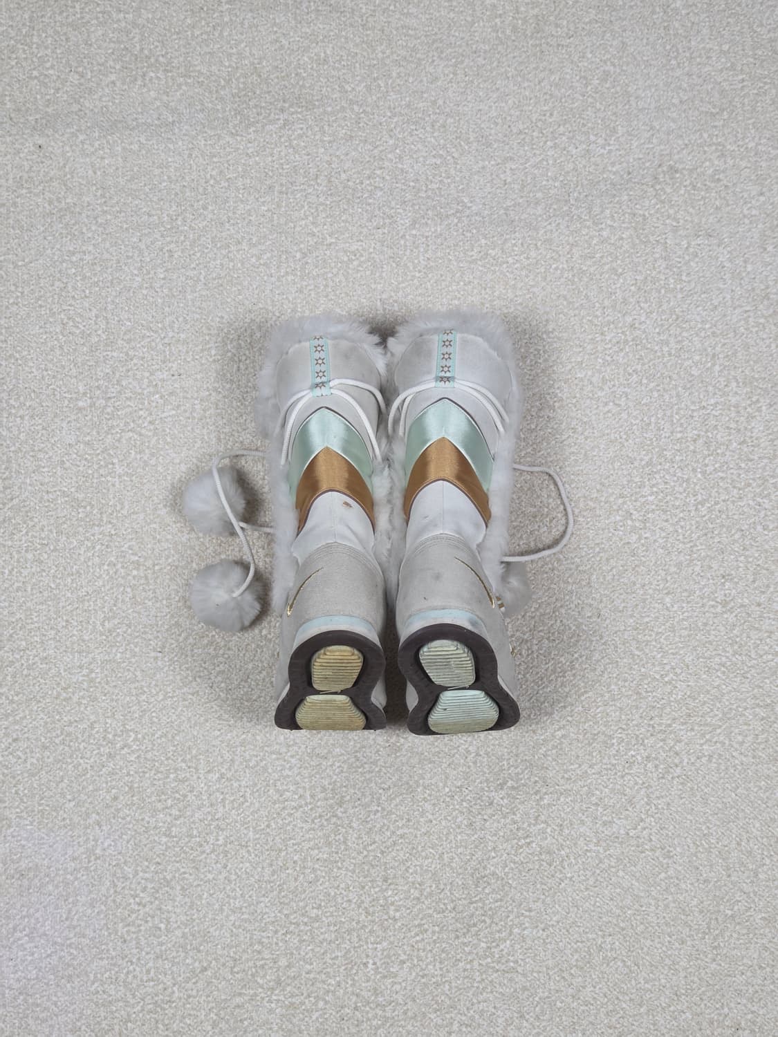 [나이키] 빈티지 스웨이드 하이 폼폼 퍼 스노우 부츠 | 00228 상품이미지5