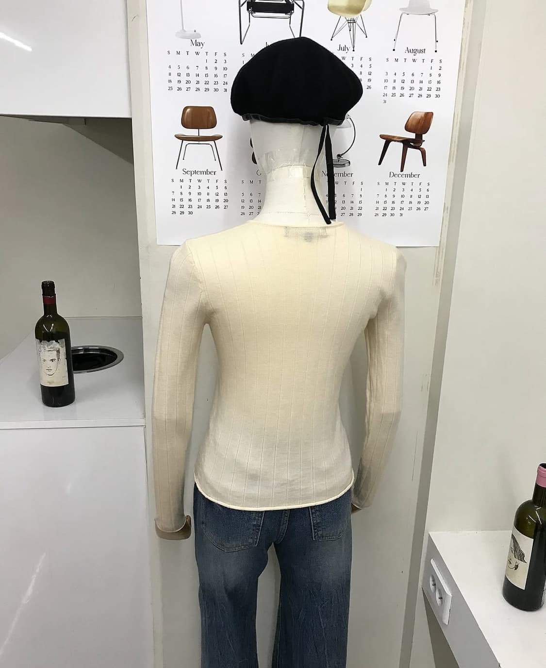 폴로 울 라운드 가디건 상품이미지10