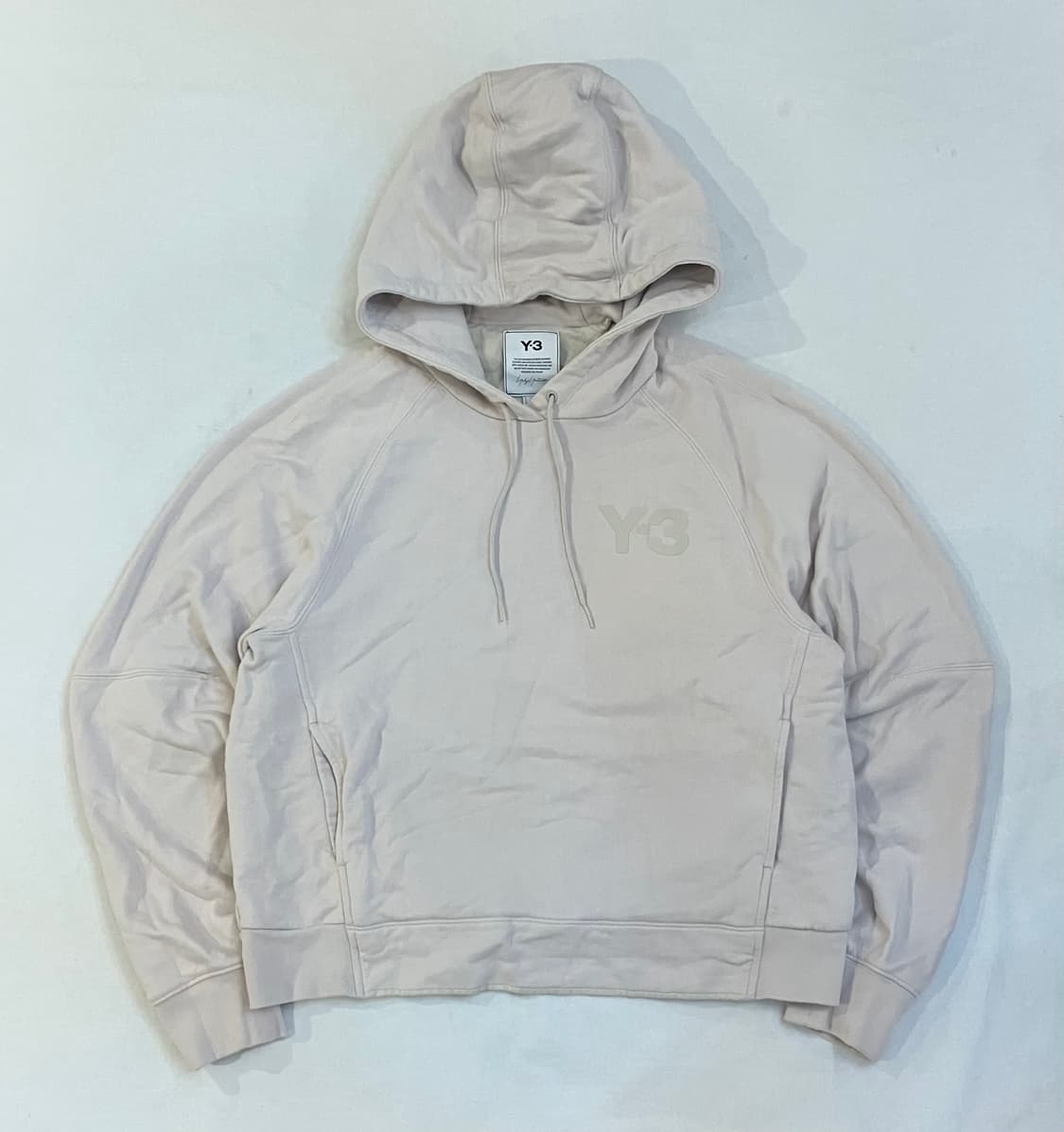 Y-3 아디다스 X 요지야마모토 후드티 아이보리 상품이미지1