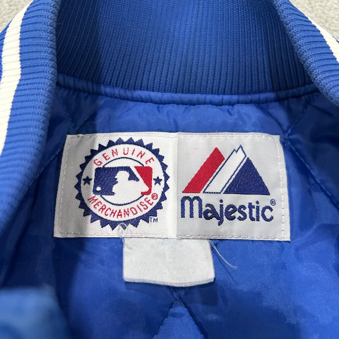 마제스틱 블루 야구 점퍼  상품이미지3