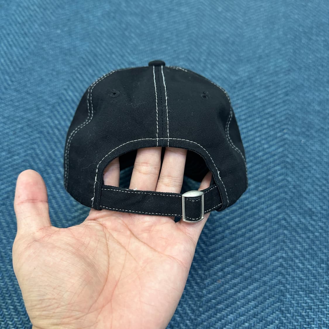 [Os] 다다이즘 스티치 볼캡 상품이미지2