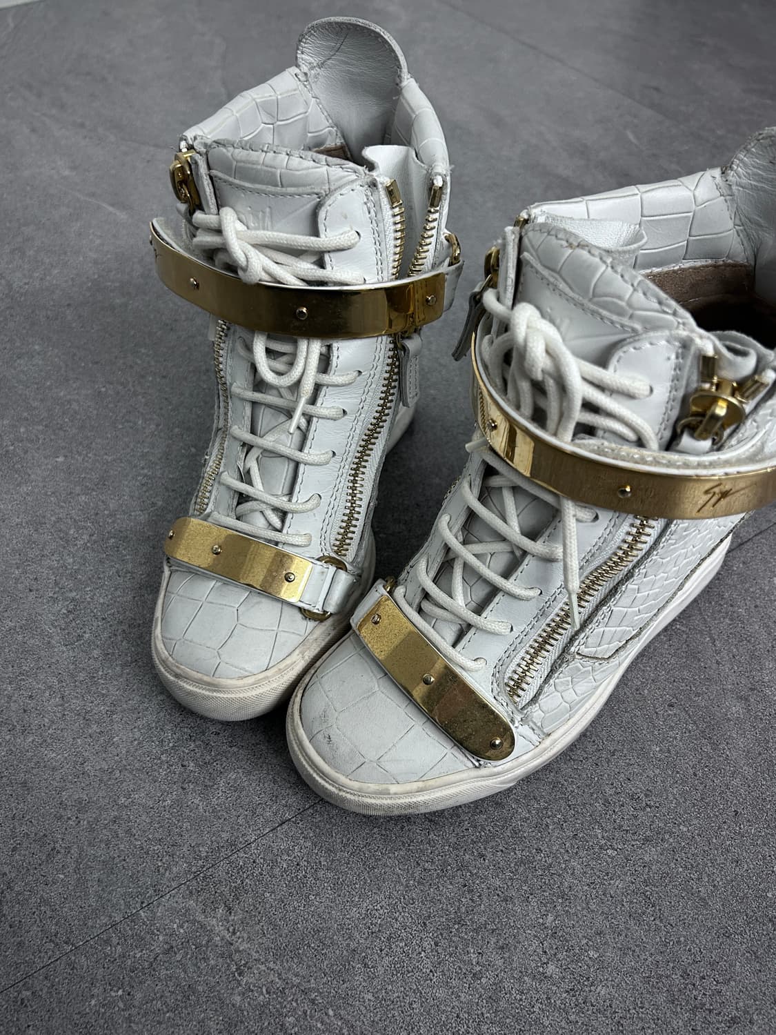 쥬세페자노티 파이톤 히든 웨지 하이탑 상품이미지2