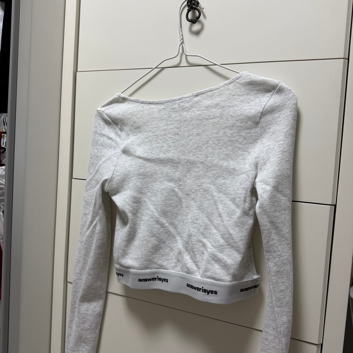 앤써이즈예스 Comfy Crop Top 상의 세트  상품이미지4