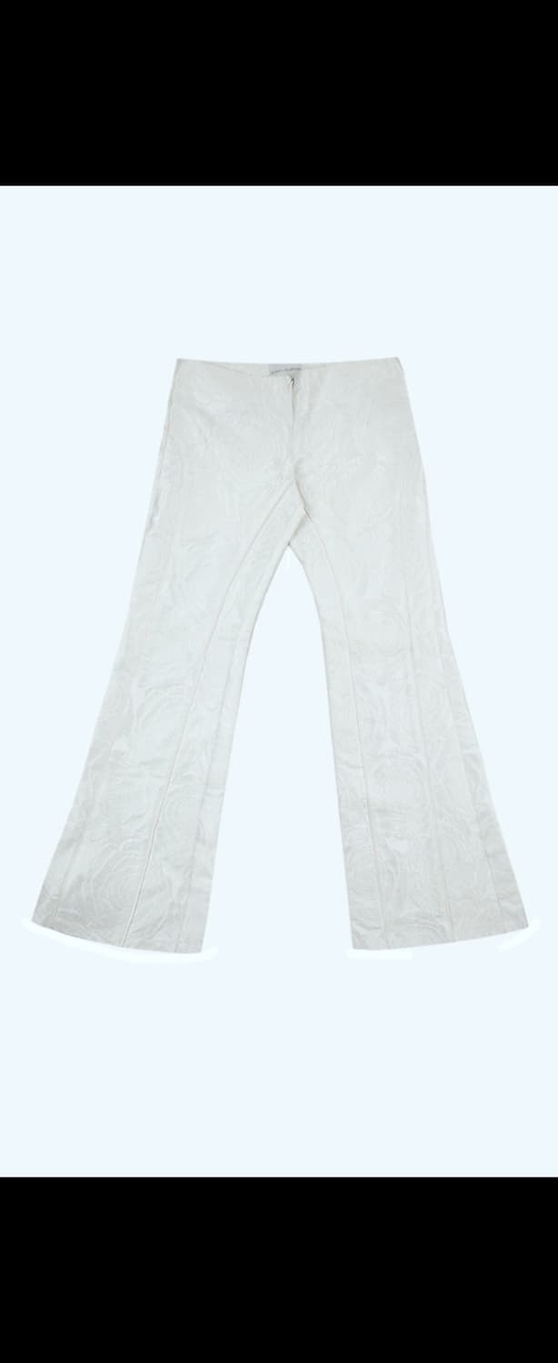 2000Archives White Piping Jacquard Pants 상품이미지7