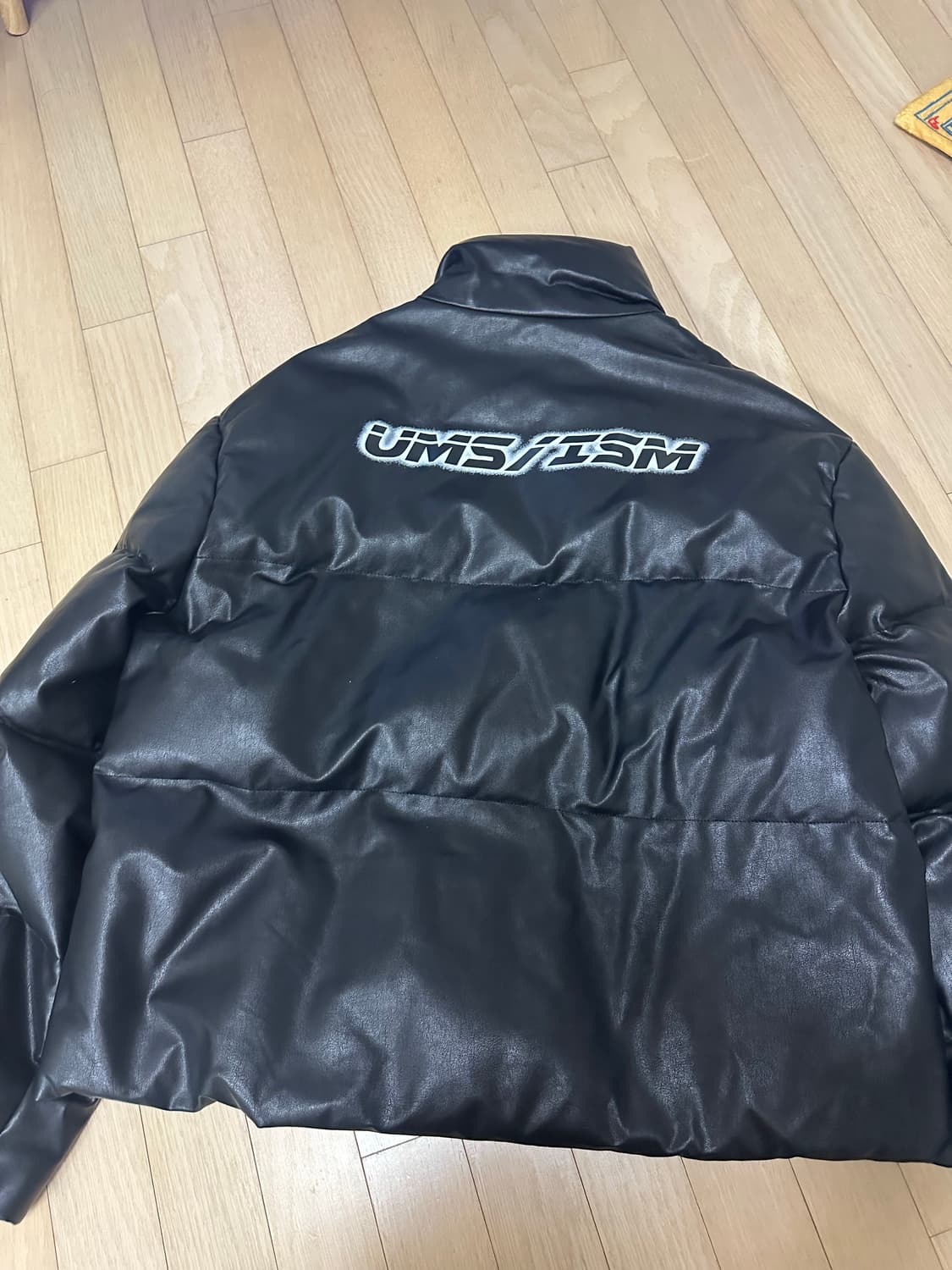 [XL] 우마미즘 레더 패딩 상품이미지1