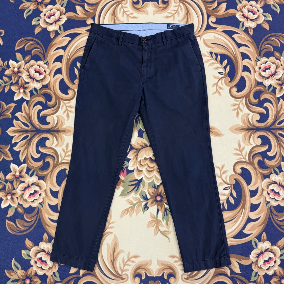 (33)폴로 랄프로렌 클래식 치노팬츠(네이비) 상품이미지3