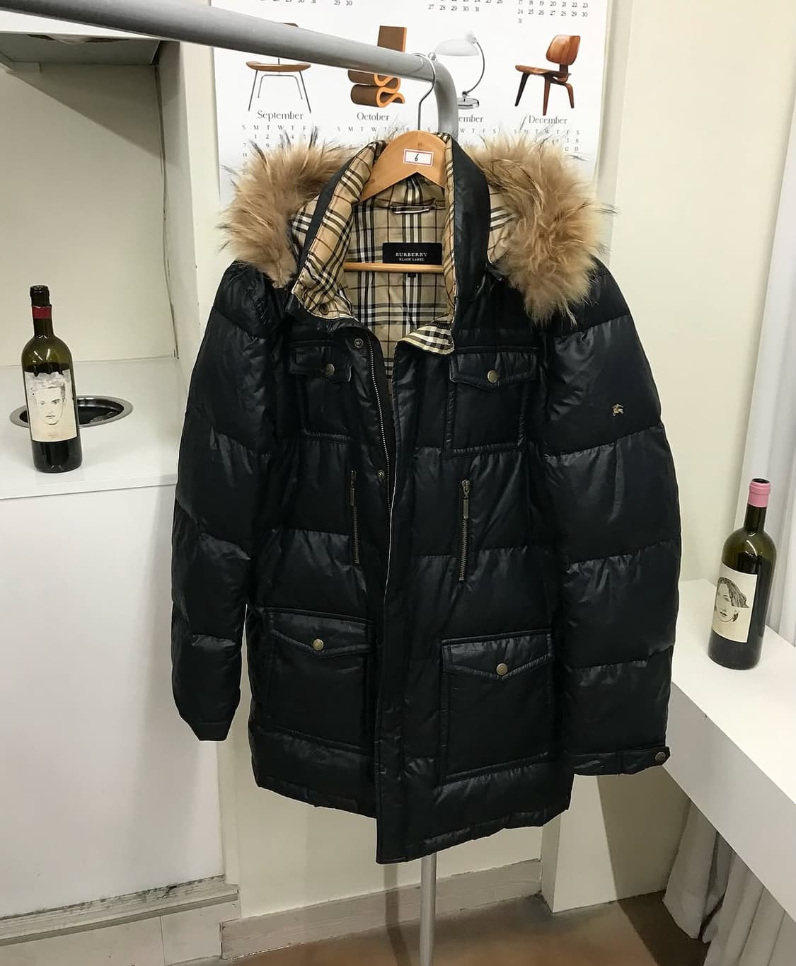 버버리 로고 구스다운 롱패딩 상품이미지1