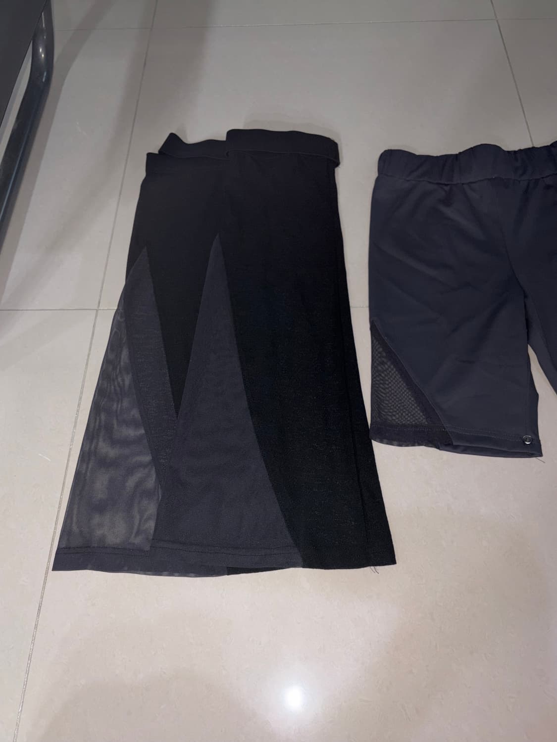Ojos Seperate biker shorts/ Black 상품이미지9