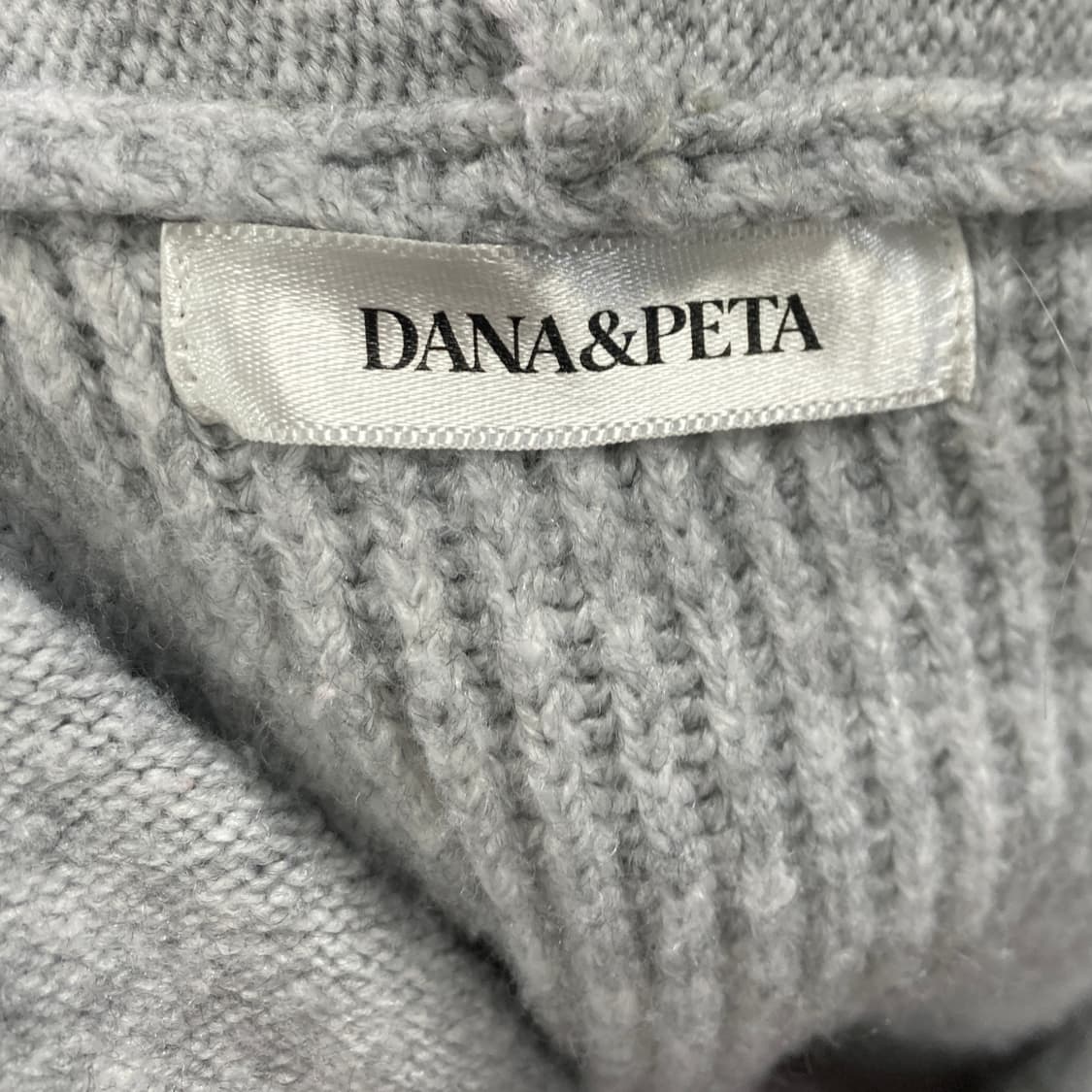 DANA PETA 여 후드니트집업조끼 F 영구제 상품이미지4