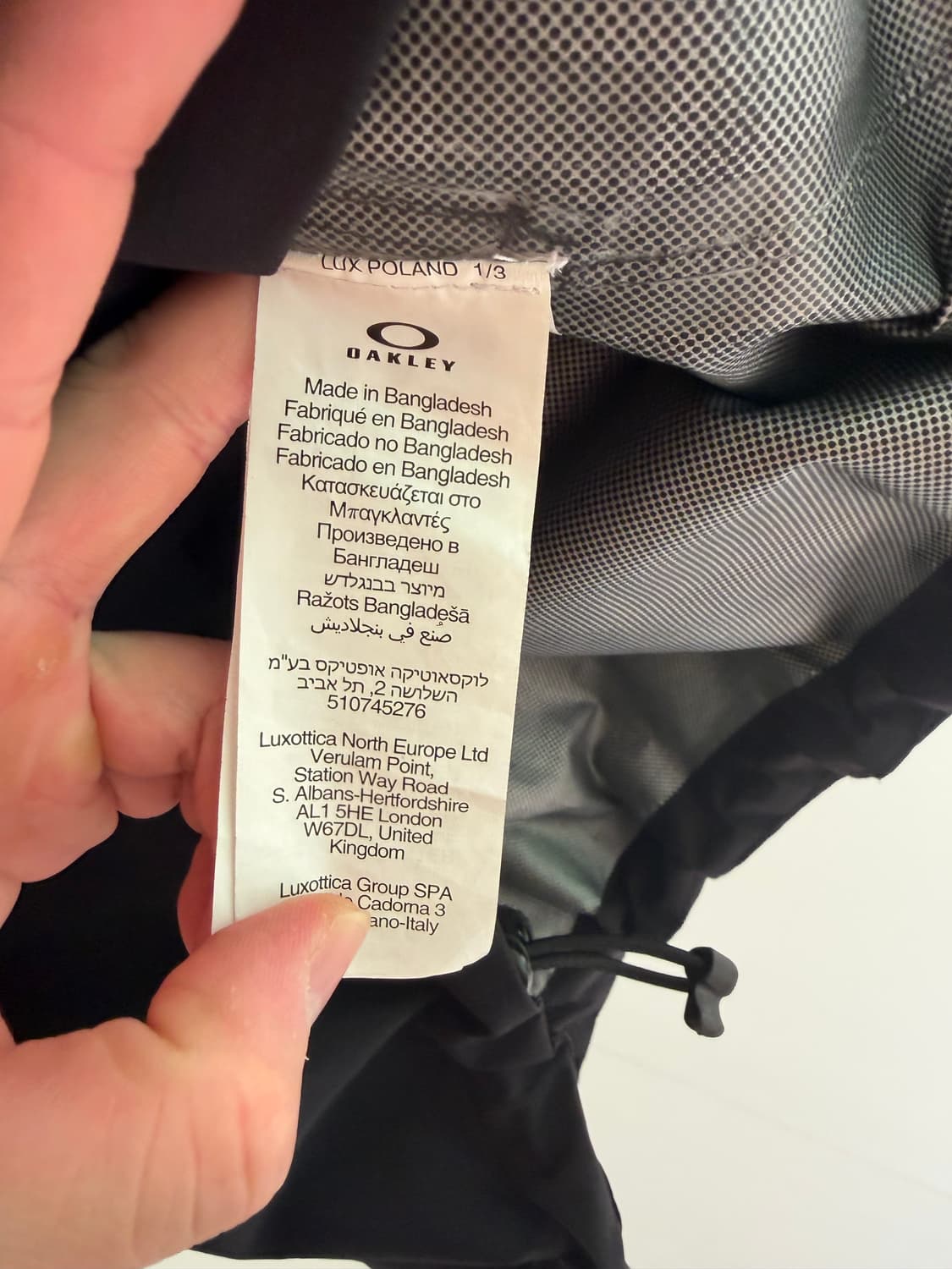 오클리 쉘2.0 바람막이 상품이미지5