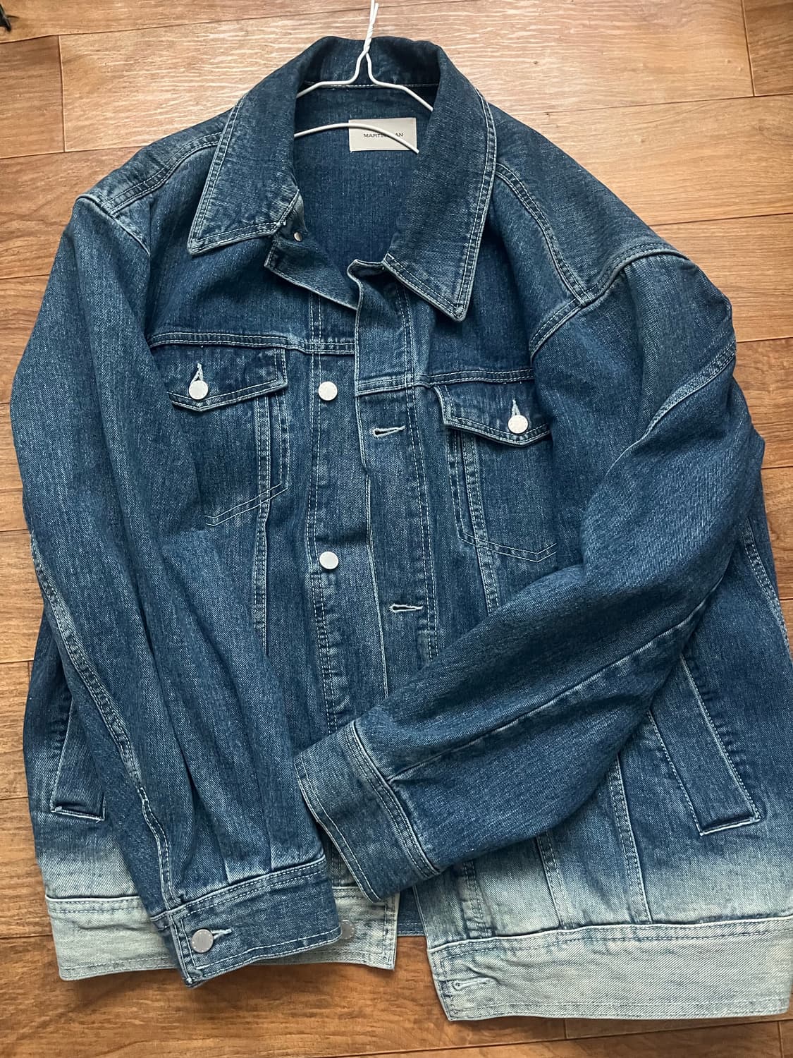 마틴플랜 데님 청자켓L 상품이미지1