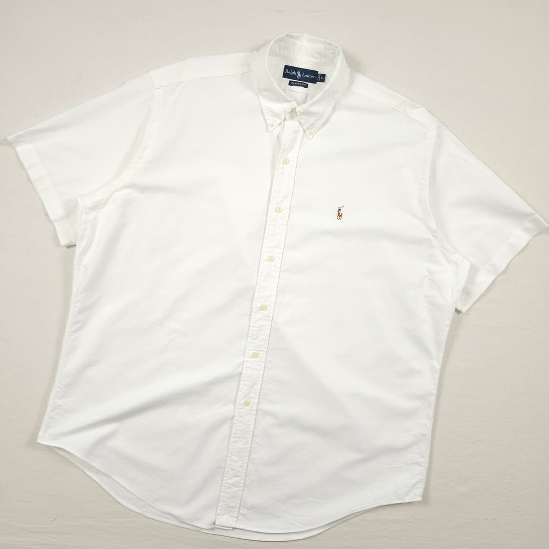 2XL(110) 폴로랄프로렌 반팔 화이트셔츠 상품이미지2