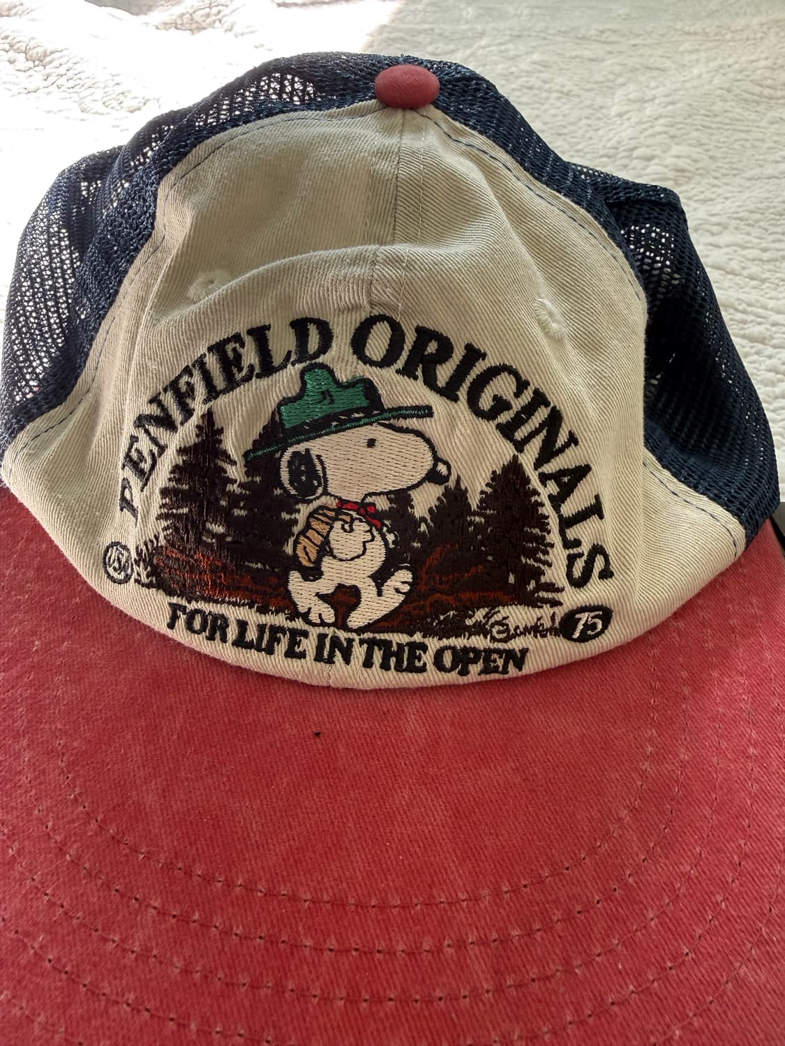 펜필드 스누피콜라보볼캡 상품이미지2