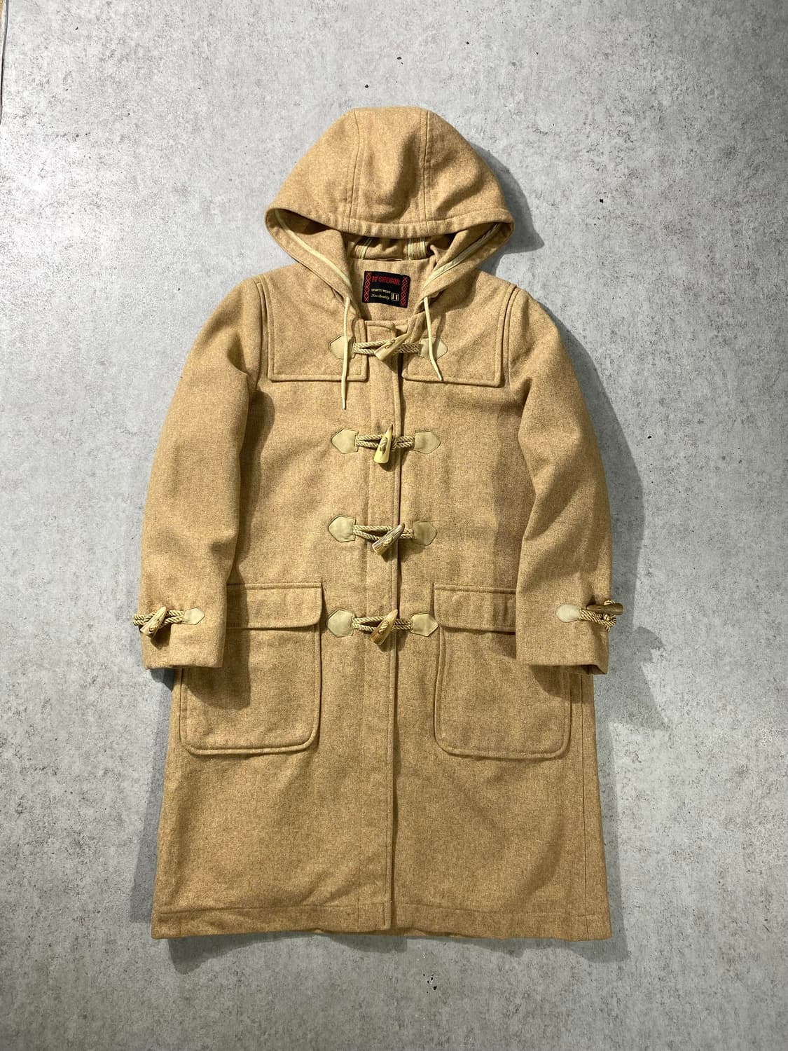 [S-M] 90s Mcgregor 맥그리거 빈티지 울 더플코트 상품이미지1